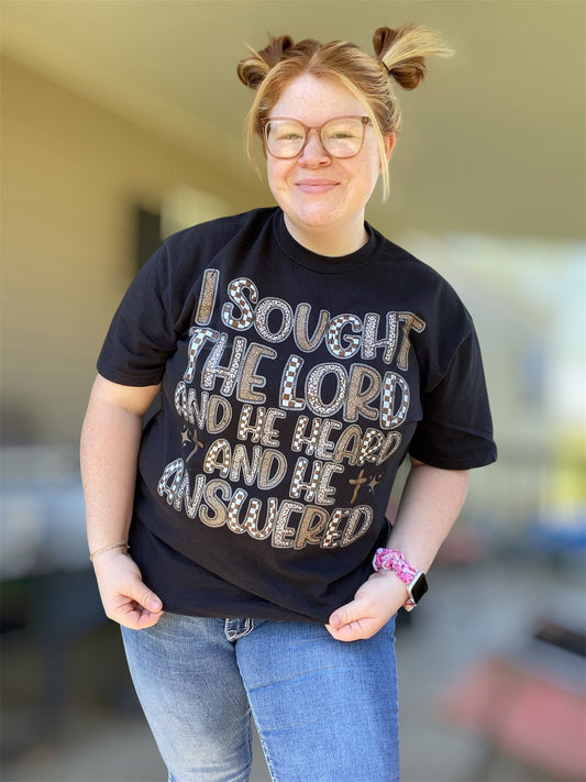 I sought the Lord