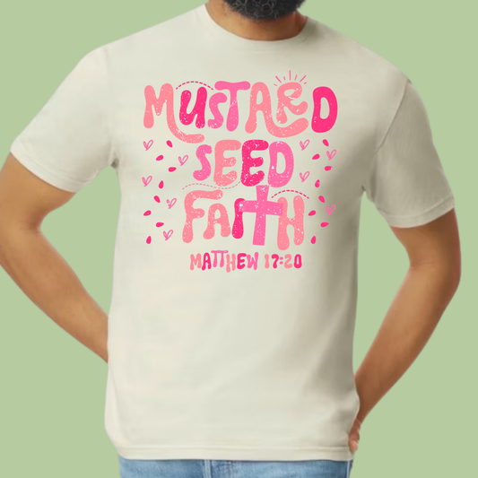 Mustard seed faith (boy or girl version)